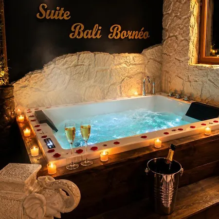Refuge Tropical - Pour Couple Avec Balneo 2 Places Et Cinema Geant Апартаменты